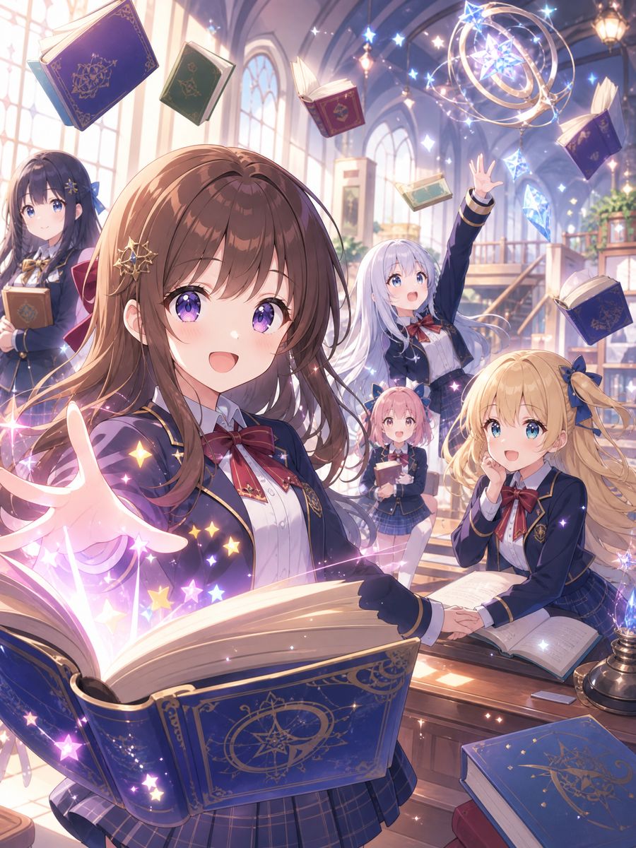 免费看片动漫教程-魔法学院少女觉醒篇